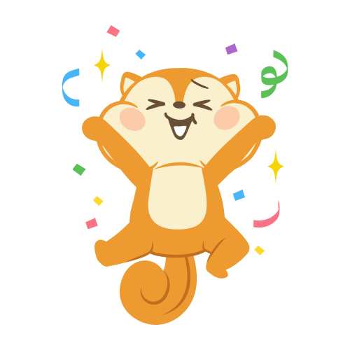 よろこぶモッピーのキャラクター